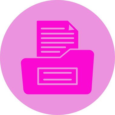 belge dosya simgesi düz biçimli 