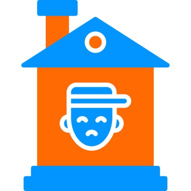 ev simgesi vektör illüstrasyonu 