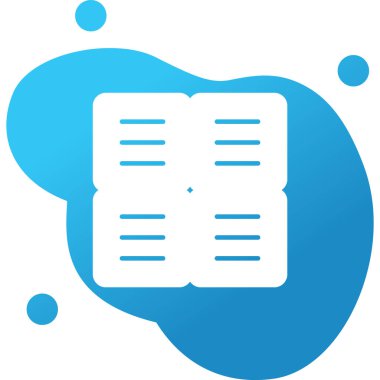 Kare simge tasarımı, vektör illüstrasyonu 