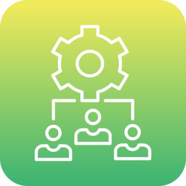 Bir grup insanın vektör çizimi, Takım Yönetimi