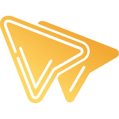 Simgeyi kopyala, basit stil. vektör illüstrasyonu          