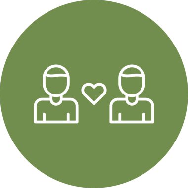 Empati web simgesi vektör çizimi