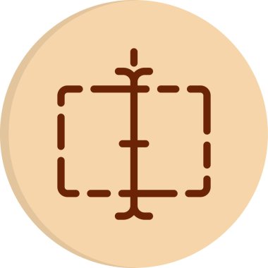 metin simge vektör çizim 