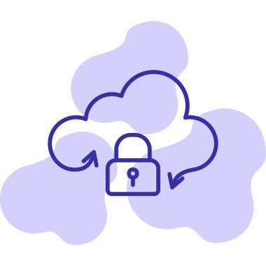 bulut vektörü resimleme tasarımı 