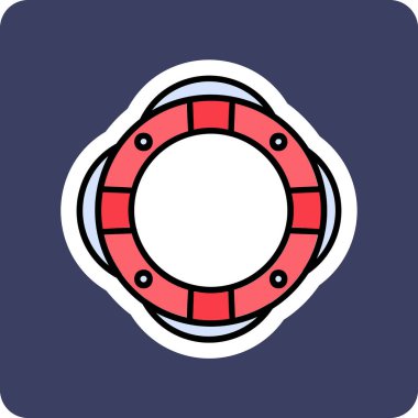 Can simidi simgesi, vektör illüstrasyonu basit tasarım