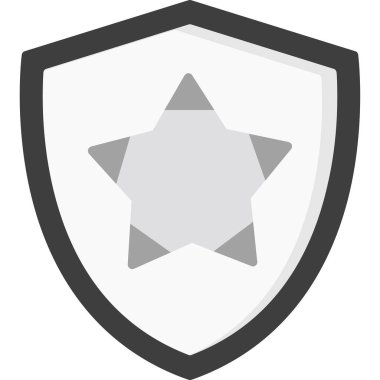 Yıldız web simge vektör çizim 