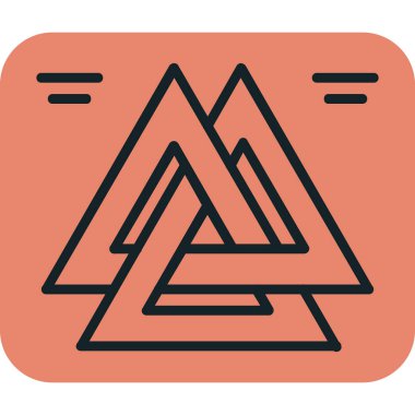 Valknut, birbirine kenetlenmiş üç üçgenden oluşan bir semboldür. Antik Alman halkının arkeolojik kayıtlarındaki çeşitli nesnelerde görülür.