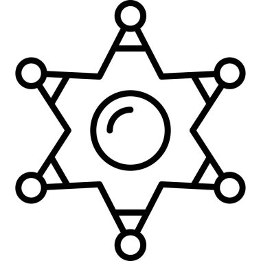 yıldız web simgesi, vektör çizim                    