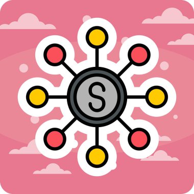 Üyelik pazarlama ikonu. özet çizimi 