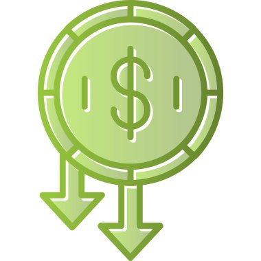 Durgunluk simgesi, vektör illüstrasyonu basit tasarım