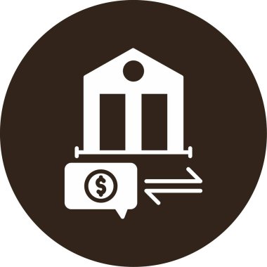 Mali politika. Web simgesi basit tasarım