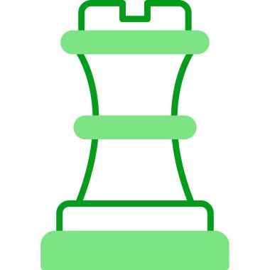 İçerik Stratejisi simgesi, vektör illüstrasyonu basit tasarım