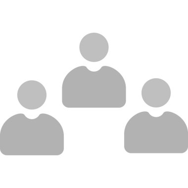 Adaylar web simgesi vektör illüstrasyonu 