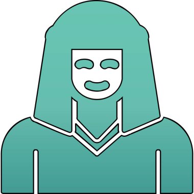 Bedevi web simgesi, vektör illüstrasyonu 