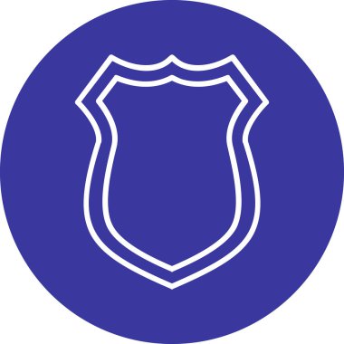 Ağ için koruma kalkanı vektör simgesi 