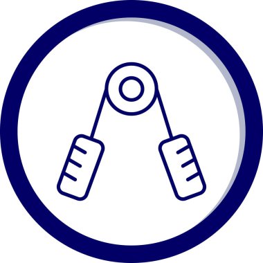 El Kavrama Ağı simgesi basit illüstrasyon