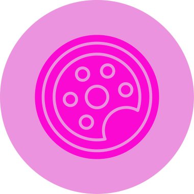 Palet simgesini boya, vektör illüstrasyonu