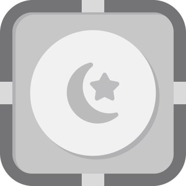 Uyku Kipi simgesi, vektör illüstrasyonu 