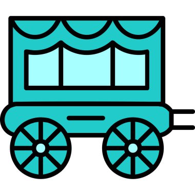 Taşıma simgesi vektör illüstrasyonu  