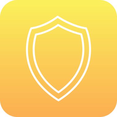 Ağ için koruma kalkanı vektör simgesi 