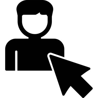 Seçili web simgesi vektör illüstrasyonu