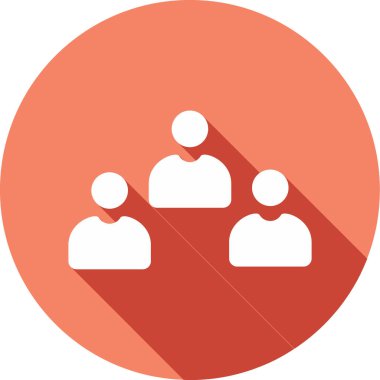 Adaylar web simgesi vektör illüstrasyonu 