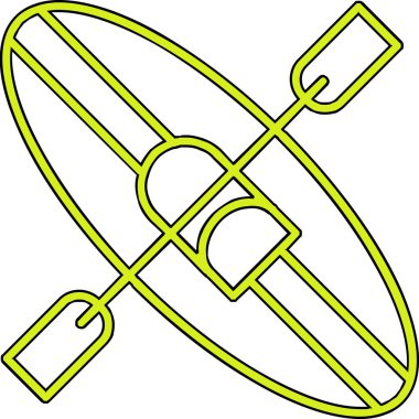 Kano. Web simgesi basit illüstrasyon