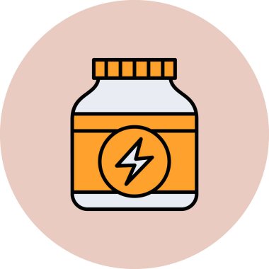 Ek şişe ikonu vektör illüstrasyonu