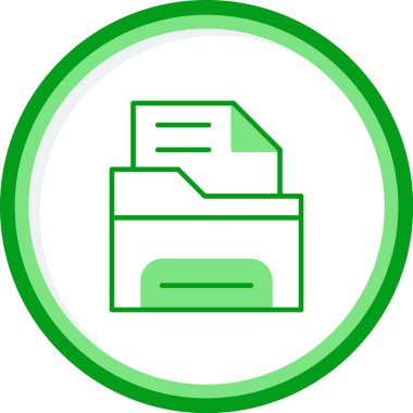 dizin simgesi, vektör illüstrasyonu basit tasarım