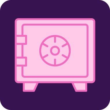 güvenli simge vektör illüstrasyonu 