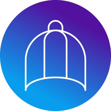 kapsül simgesi, vektör illüstrasyonu basit tasarım