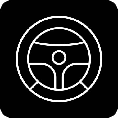 Direksiyon. Web simgesi basit illüstrasyon