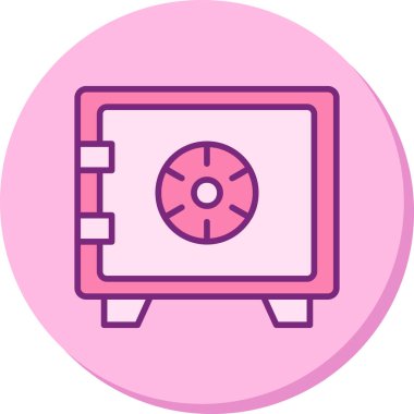 güvenli simge vektör illüstrasyonu 