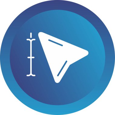 Fare ok simgesi, vektör illüstrasyonu