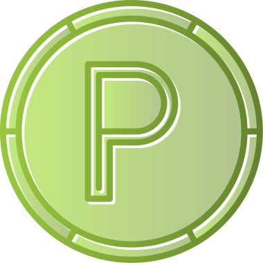 Web simgesi Otopark, illüstrasyon vektör