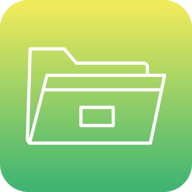 Dosya. Web simgesi basit illüstrasyon 