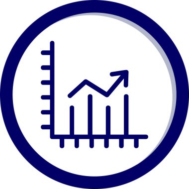 iş büyümesi grafik vektör illüstrasyonu