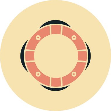 Can simidi simgesi, vektör illüstrasyonu basit tasarım