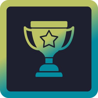 ödül web simgesi basit illüstrasyon