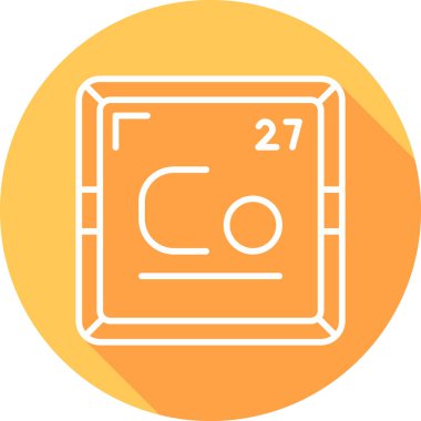 Kobalt ağ simgesi, vektör illüstrasyonu