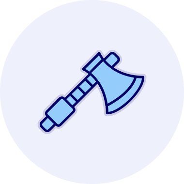 Balta ağ simgesi, vektör illüstrasyonu 