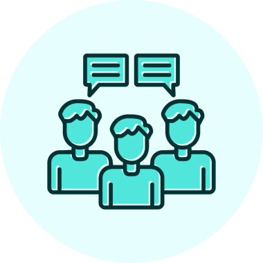 Grup Koçluğu vektör simgesi