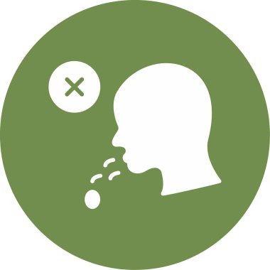  Web simgesi vektör illüstrasyonunu tükür 