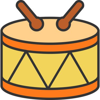 Web simgesi davul, illüstrasyon vektör 