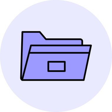 Dosya. Web simgesi basit illüstrasyon 