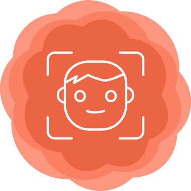 avatar erkek kullanıcı simgesi, yüz kimliği 