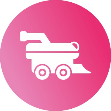 Hasat web simgesi, vektör illüstrasyonu