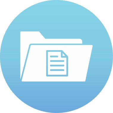 dosya dizini vektör illüstrasyonu        