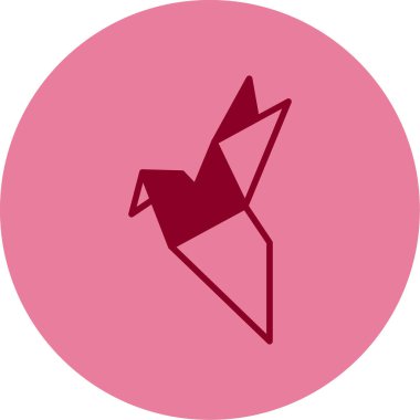 kuş ağı simgesi, vektör illüstrasyonu 