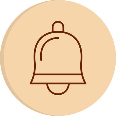 çan web simgesi, vektör çizim 